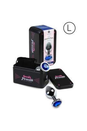 Analplug Größe L Blau von Secretplay Toys kaufen | Fesselliebe