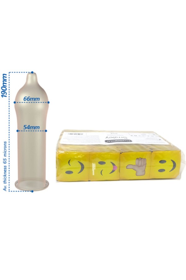 Kondome Smiley Beutel 144 Stück von Pasante kaufen | Fesselliebe