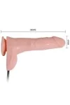 Dildo Realistisch, aufblasbar mit Vibration 18.8 cm von Baile Vibrators kaufen - Fesselliebe