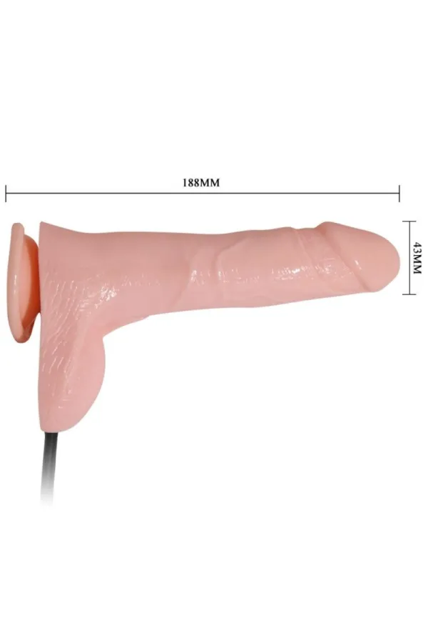 Dildo Realistisch, aufblasbar mit Vibration 18.8 cm von Baile Vibrators kaufen - Fesselliebe