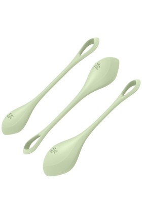 Yoni Power 2 Trainingsset Grün von Satisfyer Balls kaufen | Fesselliebe