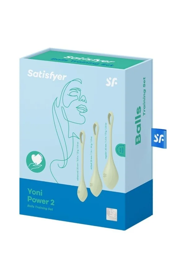 Yoni Power 2 Trainingsset - Grün von Satisfyer kaufen - Fesselliebe