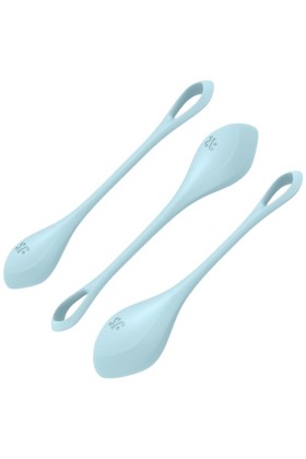 Yoni Power 2 Trainingsset Blau von Satisfyer Balls kaufen | Fesselliebe