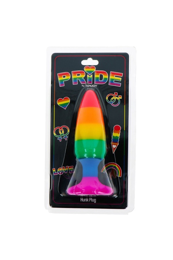 Lgbt Flag Plug Hunk 10,5 cm von Pride kaufen | Fesselliebe