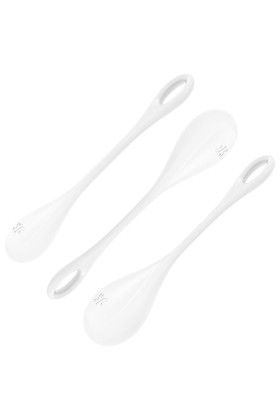 Yoni Power 1 Trainingsset Weiss von Satisfyer Balls kaufen | Fesselliebe