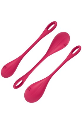 Yoni Power 1 Trainingsset Rot von Satisfyer Balls kaufen | Fesselliebe