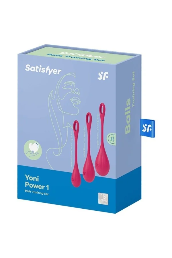 Yoni Power 1 Trainingsset - Rot von Satisfyer kaufen - Fesselliebe