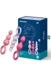 Analkugeln Set 3er Set Mehrfarbig von Satisfyer Perl kaufen - Fesselliebe