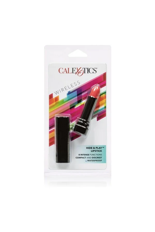 Calex Hide & Play Lippenstift Vibrator Rot von California Exotics kaufen - Fesselliebe