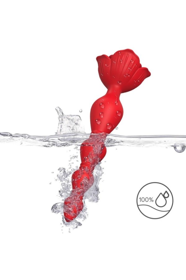 Rosa Vibrator Pagoda & Anal Plug Rot von Armony Anal kaufen | Fesselliebe