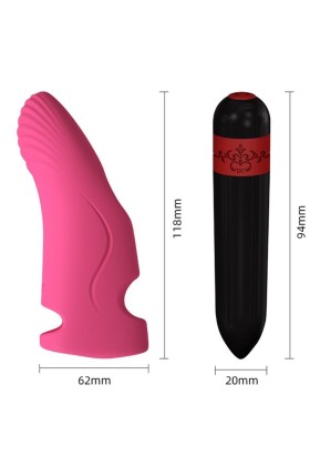 Aurora Vibrator Finger Fuchsia von Armony Vibrators kaufen | Fesselliebe