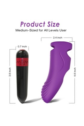 Aurora Vibrator Finger Lila von Armony Vibrators kaufen | Fesselliebe