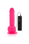 Flexibelr Vibrierender Dildo 20,5 Cm - Rosa von Diversia kaufen - Fesselliebe