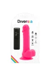 Flexibelr Vibrierender Dildo 20,5 Cm - Rosa von Diversia kaufen - Fesselliebe