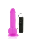 Flexibelr Vibrierender Dildo 20,5 Cm - Lila von Diversia kaufen - Fesselliebe