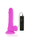 Flexibelr Vibrierender Dildo 20,5 Cm - Lila von Diversia kaufen - Fesselliebe