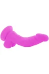 Flexibelr Vibrierender Dildo 21,5 Cm - Lila von Diversia kaufen - Fesselliebe