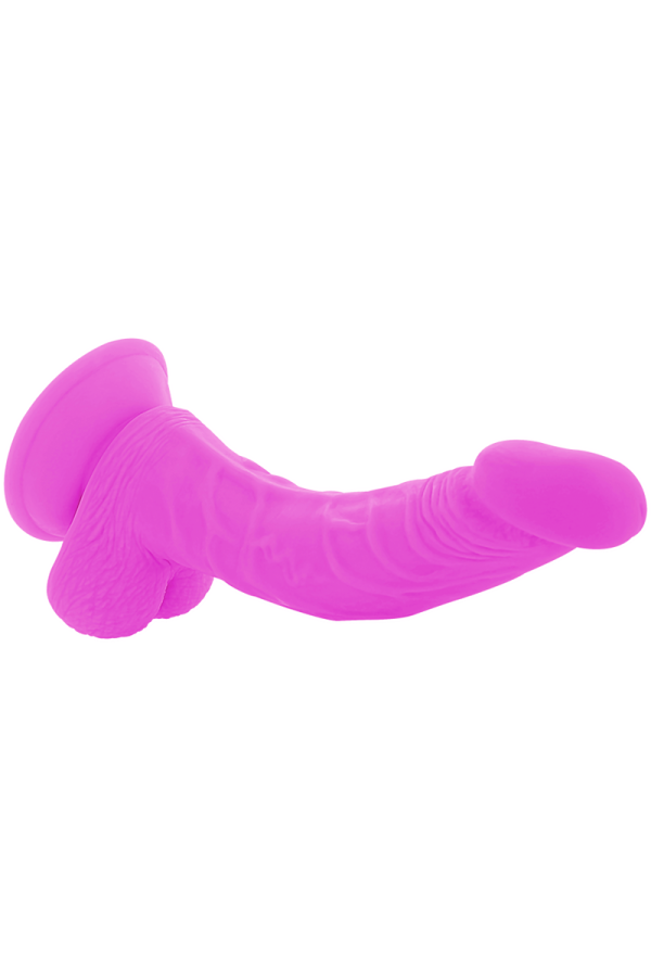 Flexibler Vibrierender Dildo Lila 21.5 cm -O- 4.5 cm von Diversia kaufen | Fesselliebe
