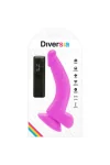 Flexibelr Vibrierender Dildo 21,5 Cm - Lila von Diversia kaufen - Fesselliebe