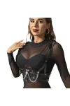 KORSETT HARNESS MIT KETTE ONE SIZE VON SUBBLIME kaufen - Fesselliebe