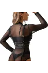 KORSETT HARNESS MIT KETTE ONE SIZE VON SUBBLIME kaufen - Fesselliebe