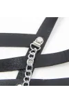 KORSETT HARNESS MIT KETTE ONE SIZE VON SUBBLIME kaufen - Fesselliebe