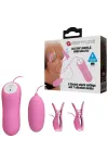 Klemmen mit Vibration und Eletroschock Rosa von Pretty Love Flirtation kaufen - Fesselliebe