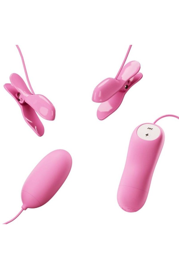 Pinzette mit Vibration und Rosa Eletroschock von Pretty Love kaufen | Fesselliebe
