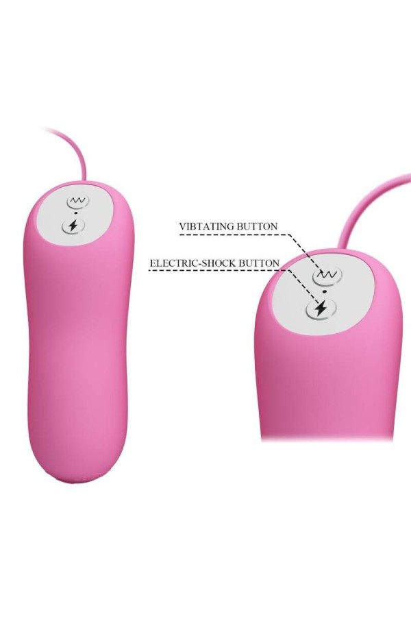 Pinzette mit Vibration und Rosa Eletroschock von Pretty Love kaufen | Fesselliebe