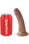 Realistischer Dildo 15 cm Karamell von King Cock kaufen - Fesselliebe