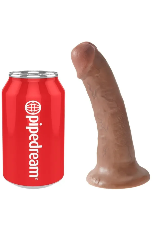 Realistischer Dildo 15 cm Karamell von King Cock kaufen - Fesselliebe