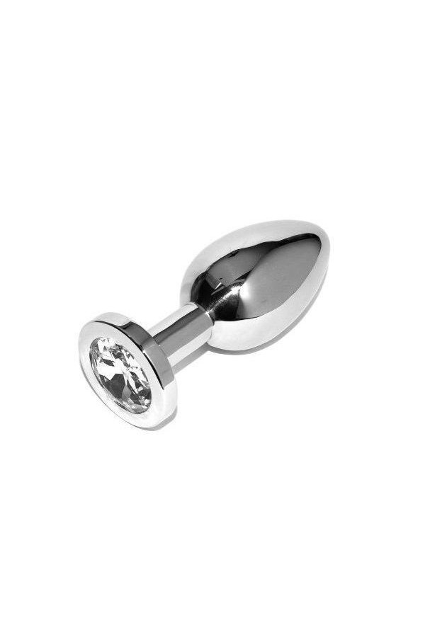Analplug Diamant Transparent Klein 5,71 cm von Metal Hard kaufen | Fesselliebe