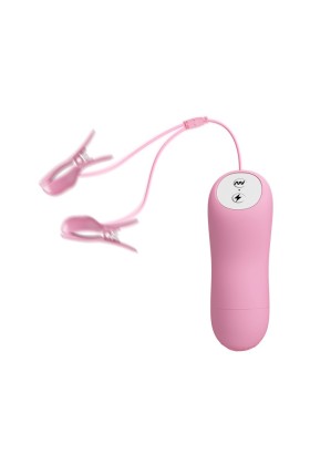 Romantische Wellenpinzette mit Vibration und Elektroschock von Baile kaufen | Fesselliebe
