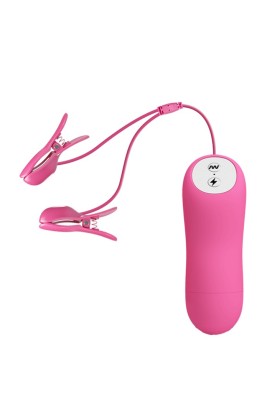 Romantische Wellenpizzen mit Vibration und Fuchsiaelektroschock von Baile Stimulating kaufen | Fesselliebe