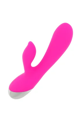 Vibrator mit Kaninchen 10 Vibrationsmodi 19 cm von Ohmama