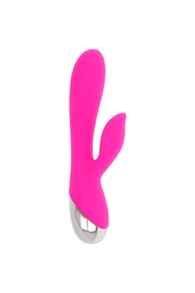 Vibrator mit Kaninchen 10 Vibrationsmodi 19 cm von Ohmama