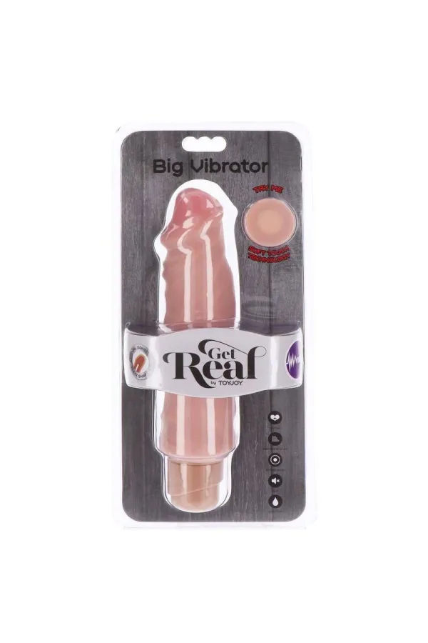 Dual Density Big Vibrator 20,5 Cm Skin von Get Real kaufen - Fesselliebe