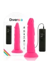 Flexibelr Vibrierender Dildo 23 Cm - Rosa von Diversia kaufen - Fesselliebe