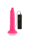 Flexibelr Vibrierender Dildo 23 Cm - Rosa von Diversia kaufen - Fesselliebe