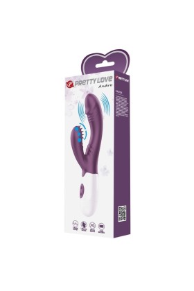 Andre Rabbit Vibrator & G-Punkt-Stimulator Lila von Pretty Love Flirtation kaufen | Fesselliebe