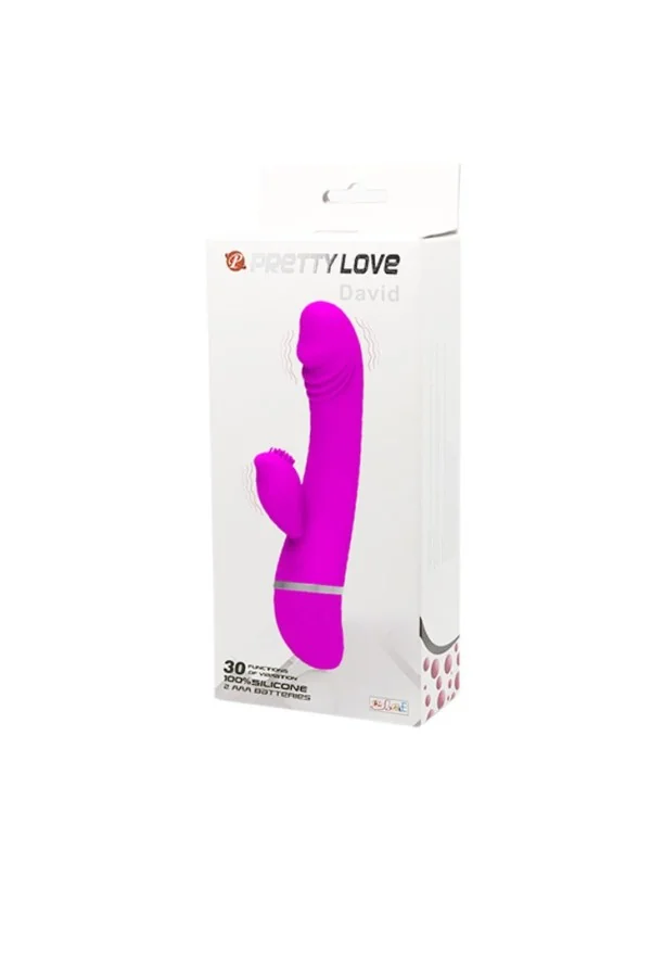 Flirtation Vibrator mit Kaninchen David von Pretty Love Flirtation kaufen - Fesselliebe