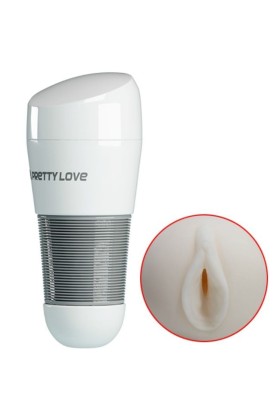 Kitty Weisser Vagina-Masturbator von Pretty Love Male kaufen | Fesselliebe