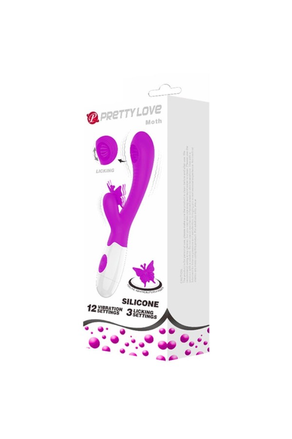 Moth Lecken & Vibrieren Flieder von Pretty Love kaufen | Fesselliebe