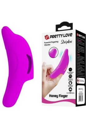 Delphini Leistungsstarker Lila Fingerstimulator von Pretty Love kaufen | Fesselliebe