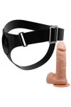 Harness-Hose Universal-Harness mit Dildo Tom 20 cm Natur von Pretty Love