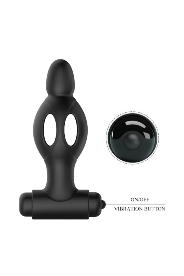 Silikon Analplug mit Vibration von Mr Play kaufen - Fesselliebe