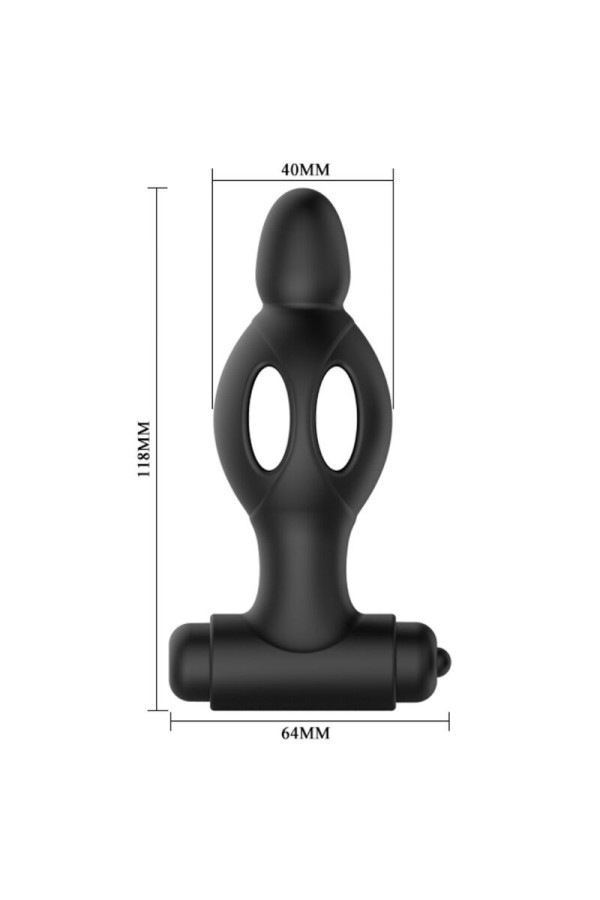Silikon Analsplug mit Vibration von Mr Play kaufen | Fesselliebe