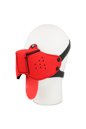 Hunde Maulkorb - Rot von Ohmama Fetish kaufen | Fesselliebe