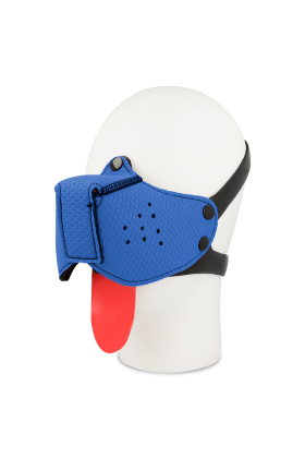 Hunde Maulkorb - Blau von Ohmama Fetish kaufen | Fesselliebe