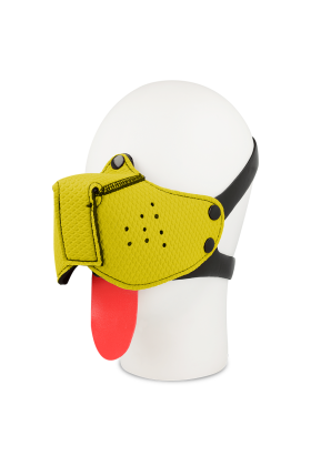 Hunde Maulkorb - Gelb von Ohmama Fetish kaufen | Fesselliebe